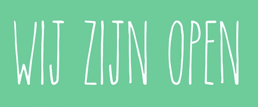Ja, wij zijn open op 6 en 7 mei! op vasteplant.be