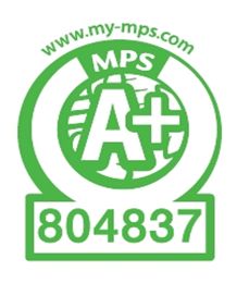 MPS-nummer = 804837. Meer info vind je op www.my-mps.com